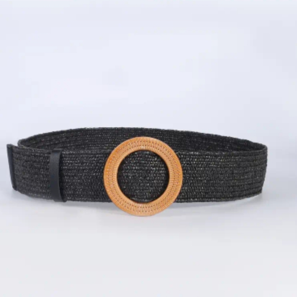 Boho Round Buckle Belt - Picture 3 of 6